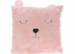 Home Styling Collection Kolekce bytového stylingu ANIMAL plyšový polštář s ušima, 43 x 43 cm