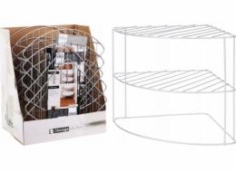 Storage Solutions Organizér na talíře do rohu kuchyňské linky kovový, 23 x 23 x 21 cm