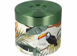 Quokka Quokka Whim Food Jar - Termoska na oběd / Obědová termoska 600 ml (Tropická)