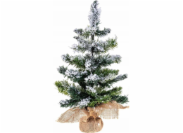 Fééric Lights and Christmas Vánoční světýlka Fééric a umělý vánoční stromek pokrytý sněhem, v jutovém sáčku, 50 cm