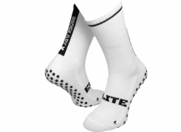 Proskary Dětské sportovní ponožky Elite, bílé, 34-40