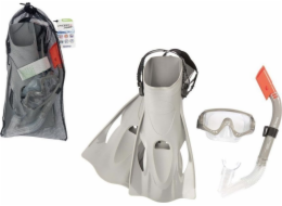 Bestway Gray potápěčská sada maska, ploutve, trubice Bestway 25020