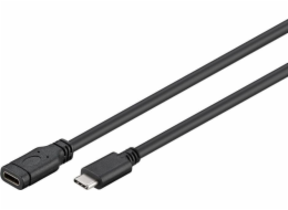 MicroConnect Kabel USB USB-C - USB-C 1,5 m černý (USB3.1CC1.5EX)