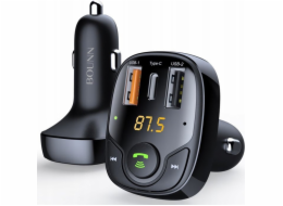 Bounn Nabíječka A do auta USB QC3.0+TYPE C 3A+USB 1A