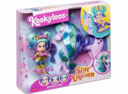 Magic Box KOOKYLOOS Figurka jednorožce hvězdy, figurky