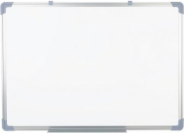 LeanToys Magnetická tabule s mazáním za sucha bílá 90x60 cm