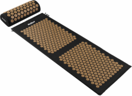 Rebel Podložka Health s akupresurními hroty s polštářem, 130x50cm, zlaté hroty, Rebel Active
