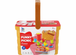 Mega Creative KUCHYŇSKÉ NÁŘADÍ PIKNIKOVÝ KOŠ AKC 23X16X16 MC 24