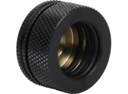 Thermaltake Pacific PETG přímý konektor 1/2'' x 5/8'' černý (CL-W092-CA00BL-A)