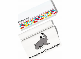 Phomemo Termopapír vložka, 2 role, role s dopisním papírem 216 mm, pro Phomemo M832 / Q22-RMSG10-LTRM8