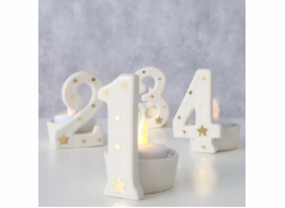 Boltze Home Adventní svícny s číslicemi NUMERO