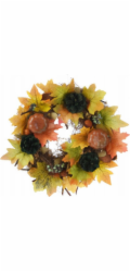 Home Styling Collection Vánoční dekorace Kolekce pro styling domácnosti Podzimní věnec, O 34 cm