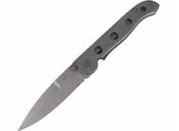 Everets Solingen Nůž M16 Type Gray Aluminum Satin