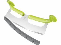 Kozygear KozyGear Pizzaschneider Mezzaluna s doppel.Schutzgriff