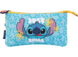 Disney Penál Stitch Tropical - 3přihrádkový penál