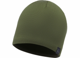 Buff Pletená čepice Knitted Polar Solid Military zelená (BP111474.846.10.00)