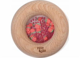 Petit Boum Petit Boum, smyslové chrastítko, JAHODA