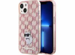 Karl Lagerfeld Karl Lagerfeld Monogram Choupette - kryt na iPhone 15 (růžový)