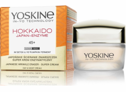 Yoskine Hokkaido Japan-Enzyme Denní a noční krém proti vráskám 45+ s dýňovým enzymem 50ml