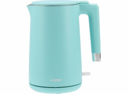 Toya Elektrická konvice LUND 1,5 l tyrkysová Cool Touch
