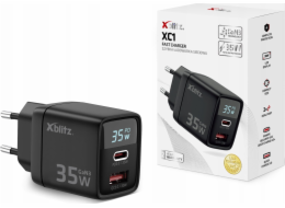 Xblitz Nabíječka XC1 PD35W GaN3 síťová nabíječka