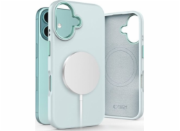Tech-Protect Silikonový kryt Pure MagSafe pro Apple iPhone 16 nebesky modrý