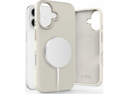 Tech-Protect Silikonový kryt Pure MagSafe pro Apple iPhone 16 Cosmic Latte