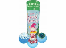 NoName BOMB COSMETICS_SET Sada vánočních koupelových bomb Merry Gonkmas 3 ks.