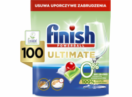 Finish Kapsle do myčky Ultimate 0% 100 ks.