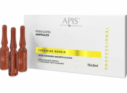 Activeshop Apis CERAMIDE REPAIR Regenerační ampule s ceramidy a beta-glukany 10 x 3 ml