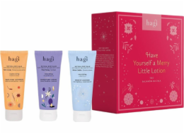 Hagi Have Yourself a Merry Little Lotion sada přírodních tělových mlék 3x75ml