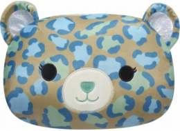 Jazwares Polštář SQUISHMALLOWS s maskotem a leopardím motivem Enose 30 cm