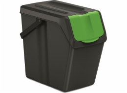 Prosperplast Odpadkový koš na třídění černý (225)