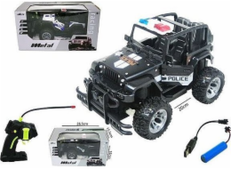 Hipo Terénní vozidlo policejní číslo/rádio 20cm H13756 49107