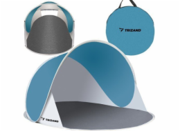 Trizand Plážový stan 145x100x70cm - tyrkysově šedý