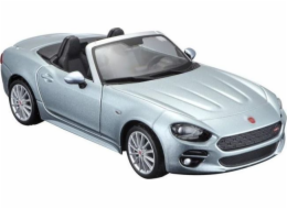 Bburago Fiat 124 Spider Silver 1:24 BBURAGO