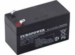 Europower Baterie 12V 1,2Ah AGM EP1.2-12