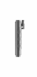 Dvojitá stojací lampa s dálkovým ovládáním BlitzWill BWL-FL-0001, 36W (černá)