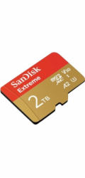 SanDisk micro SDXC karta 2TB Extreme (240 MB/s A2 UHS-I U3 V30) + adaptér