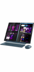 Lenovo Yoga Book 9 14IAH10 Intel Core Ultra 7 255H 35,6 cm (14") 2,8K displej 32 GB LPDDR5x-SDRAM 1 TB SSD Wi-Fi 7 (802.11be) Windows 11 Pro Modrozelená