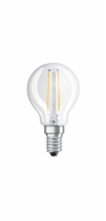 LED žárovka Osram P45, 4W, E14, 2700K, 470lm, 2 ks.
