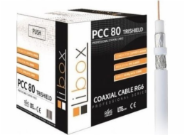 Libox Koaxiální kabel PCC 80 trishield 300m Libox