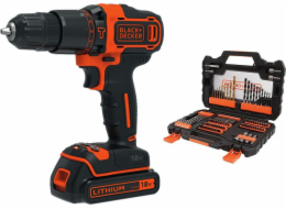 Black&Decker Akumulátorová vrtačka/šroubovák BDCHD18S1A 18 V, 1 x 1,5 Ah baterie