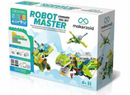 Makerzoid Makerzoid Robot Master Standard - sada více než 370 vzdělávacích bloků s možností kódování - Bezpečnost zaručena. Jednoduché splátky. Doprava zdarma od 170 PLN.