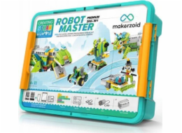 Makerzoid Makerzoid Robot Master Premium - sada více než 600 výukových bloků s možností kódování - Bezpečnost zaručena. Jednoduché splátky. Doprava zdarma od 170 PLN.