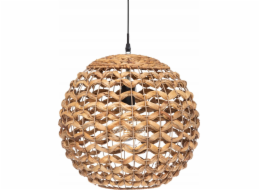 Atmosphera Závěsná lampa Závěsná lampa SAND s hyacintovým stínidlem, O 38 cm