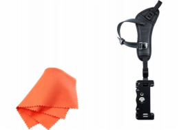 JJC Poutko na zápěstí / rukojeť HS-PRO1P černé se stojánkem na kameru