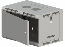 Q-Lantec Nástěnná rozvaděč 19 6U (SW-6U-600-500-N-DMJ-OP-RP-BS)