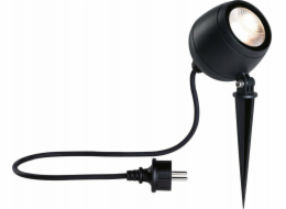 Paulmann Zahradní reflektor KIKOLO LED 8W 60 ks. 500lm 3000K IP65 230V antracit / hliník