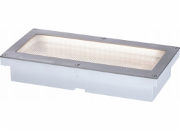 Paulmann BRICK LED zemní svítidlo 1,6W 50lm 3000K IP68 s pohybovým senzorem 200x100 230V hliník / nerezová ocel